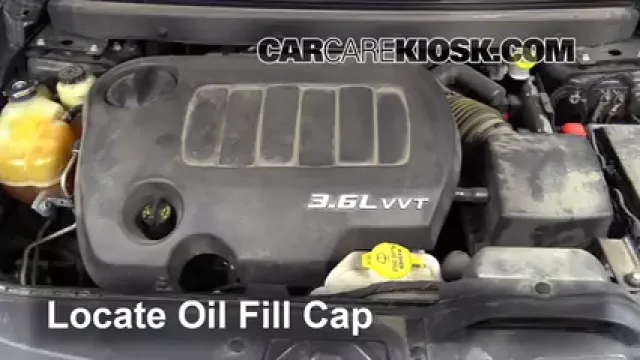 2011 Dodge Journey Mainstreet 3.6L V6 FlexFuel Huile Ajouter de l'huile